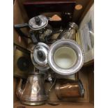 Various silver plate etc.