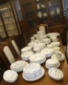 A large quantity of Masons 'Danish' and similar china