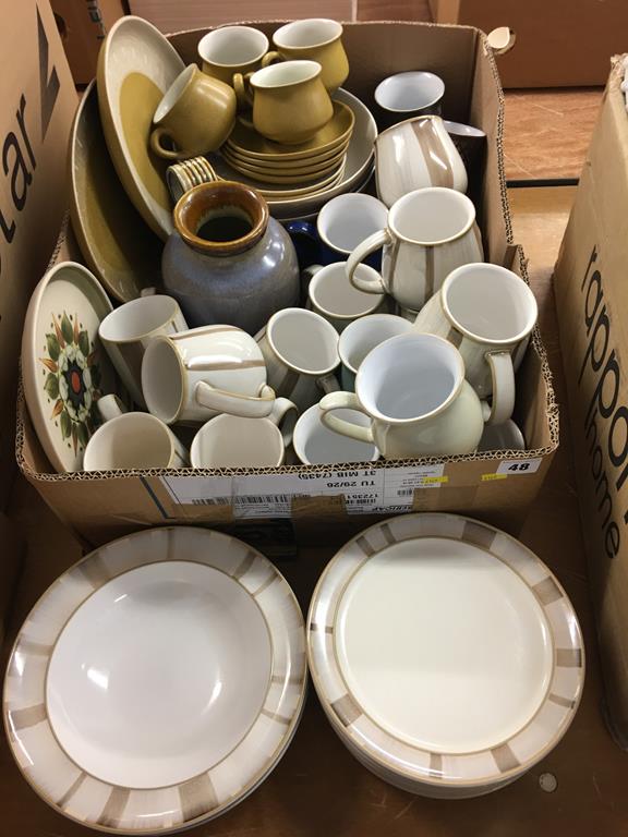 Quantity of Denby pottery