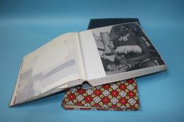 Collection of 10 photographic albums and contents