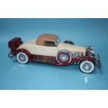 A boxed Jim Beam 1935 Duesenberg Convertible Coupe decanter