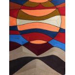 Ivan Silva, Beeswax and Wool yarn, signed, Limited edition 21/25, 'Abstract', 76 x 61cm