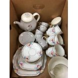 Royal Doulton coffee set and a part tea set