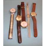 Collection of various wristwatches