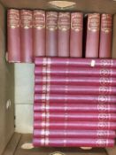 Eight volumes of Dickens and ten volumes 'Pictorial Knowledge'