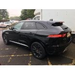 Black Jaguar F-Pace V6 S ADW D Auto estate, 2993cc registered 31st July 2017, MOT 30th January 2021