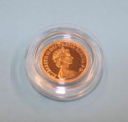 A half Sovereign, dated 1980