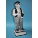 A model of Oliver Hardy