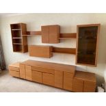 A large quantity of Beaver and Tapley wall cabinets