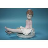 A Lladro figurine 'Rosy Posey', boxed