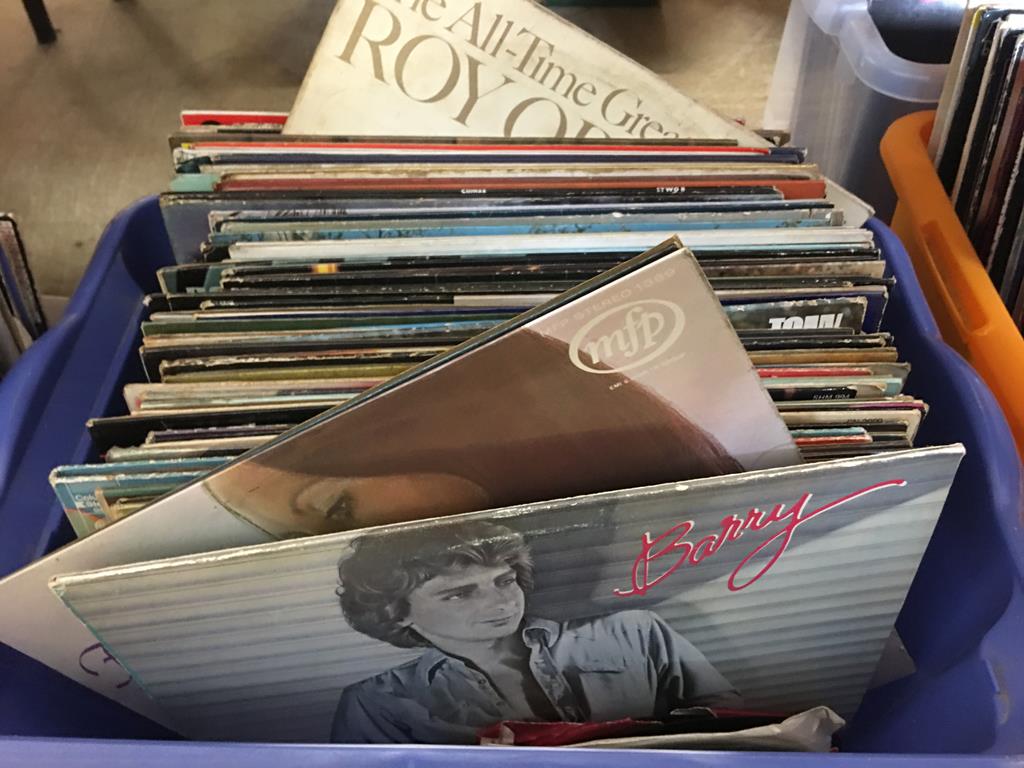 Four boxes of records - Image 3 of 4