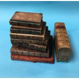 A collection of books to include; 'Culloden Papers', dated 1815, 'Dictionary of Greek and Roman