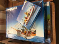 Quantity of boxed Playmobil sets