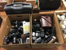 Quantity of cameras and accessories