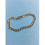 9ct bracelet, 6g