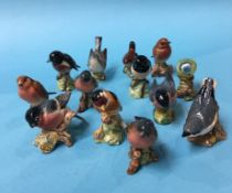 A collection of Beswick birds