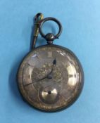 Silver pocket watch