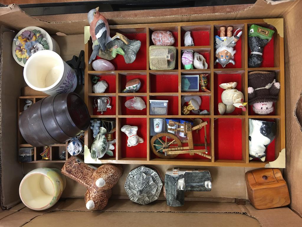 Two boxes of assorted china and ornaments - Image 2 of 3