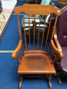 A rocking chair