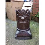 Salt glazed chimney pot