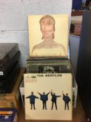 Various LPs including Bowie, The Beatles etc.