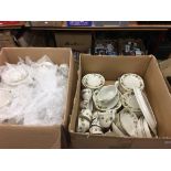 Large quantity of Royal Doulton 'Larchmont' dinner china