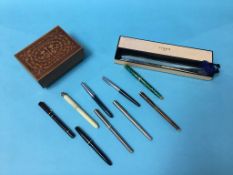 Links of London rule and various pens