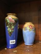 Two Royal Doulton vases