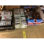 Quantity of CDs, box of assorted etc.