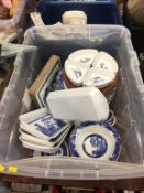 Three boxes of Ringtons china