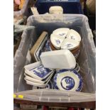 Three boxes of Ringtons china