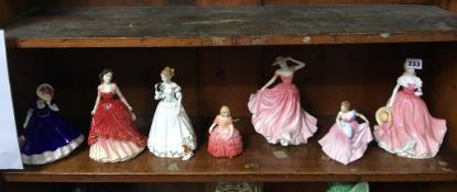 Collection of Royal Doulton figures (7)