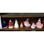 Collection of Royal Doulton figures (7)