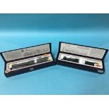 Two boxed Bachman '00' gauge model trains