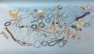 Large quantity of costume jewellery