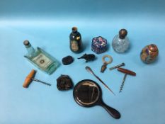 Cloisonné box, Royal Doulton vase etc.