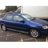 Vauxhall Astra automatic, no MOT/SORN, 1598CC, 200