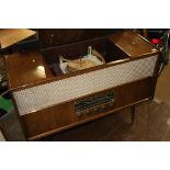 A Ferguson walnut radiogram