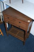 Three drawer side table