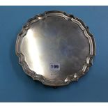 Silver salver Francis Howard Sheffield 1965 (17.6oz)