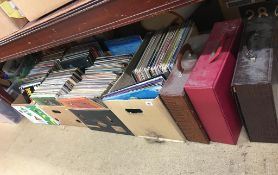 Four boxes LPs