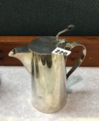 A Hukin and Heath silver plated water jug