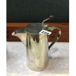 A Hukin and Heath silver plated water jug