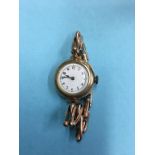 Ladies 9ct wristwatch