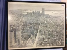 Print New York, signed in pencil S. Finkelberg