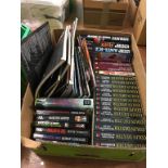 One box books including Judge Dredd etc.