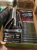 One box books including Judge Dredd etc.