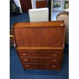 Teak bureau