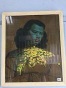 Print after Vladimir Grigoryevich Tretchikoff, 'Oriental Lady'