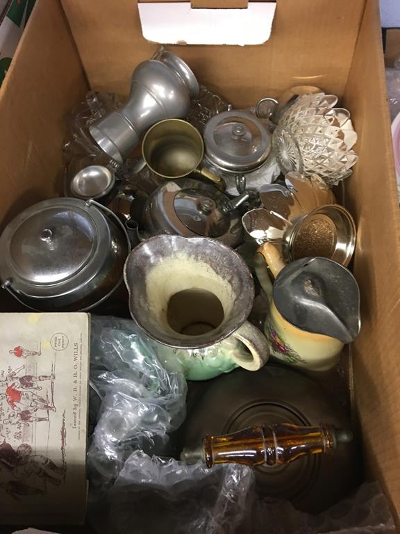 Three boxes assorted including stein, china etc. - Image 3 of 3